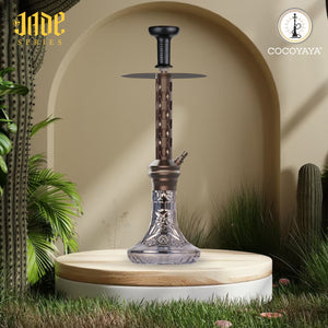 COCOYAYA Jade Series Valeriya Zeta Hookah Coffee (Design 4 Grey Base)(with bag)