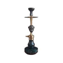 Load image into Gallery viewer, COCOYAYA Congo Series Kong Hookah Golden (Dark Aqua Base) With Bag
