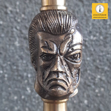 Load image into Gallery viewer, COCOYAYA Congo Series Terminator Hookah Golden (Dark Aqua Base) With Bag
