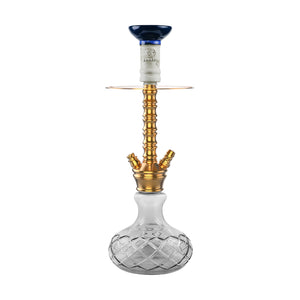 COCOYAYA Conquer Series Suzie Hookah Golden (Base Transparent)