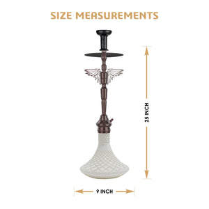 COCOYAY Angel Series Falcon Hookah Coffee (White Base)(with bag)