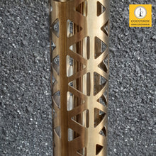 Load image into Gallery viewer, COCOYAYA Ferro Series Crucio Hookah Golden (Transparent Base) With Bag
