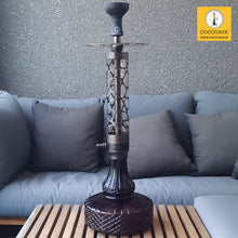 Load image into Gallery viewer, COCOYAYA Ferro Series Almavi Hookah Coffee ( Dark Purple Base ) With Bag
