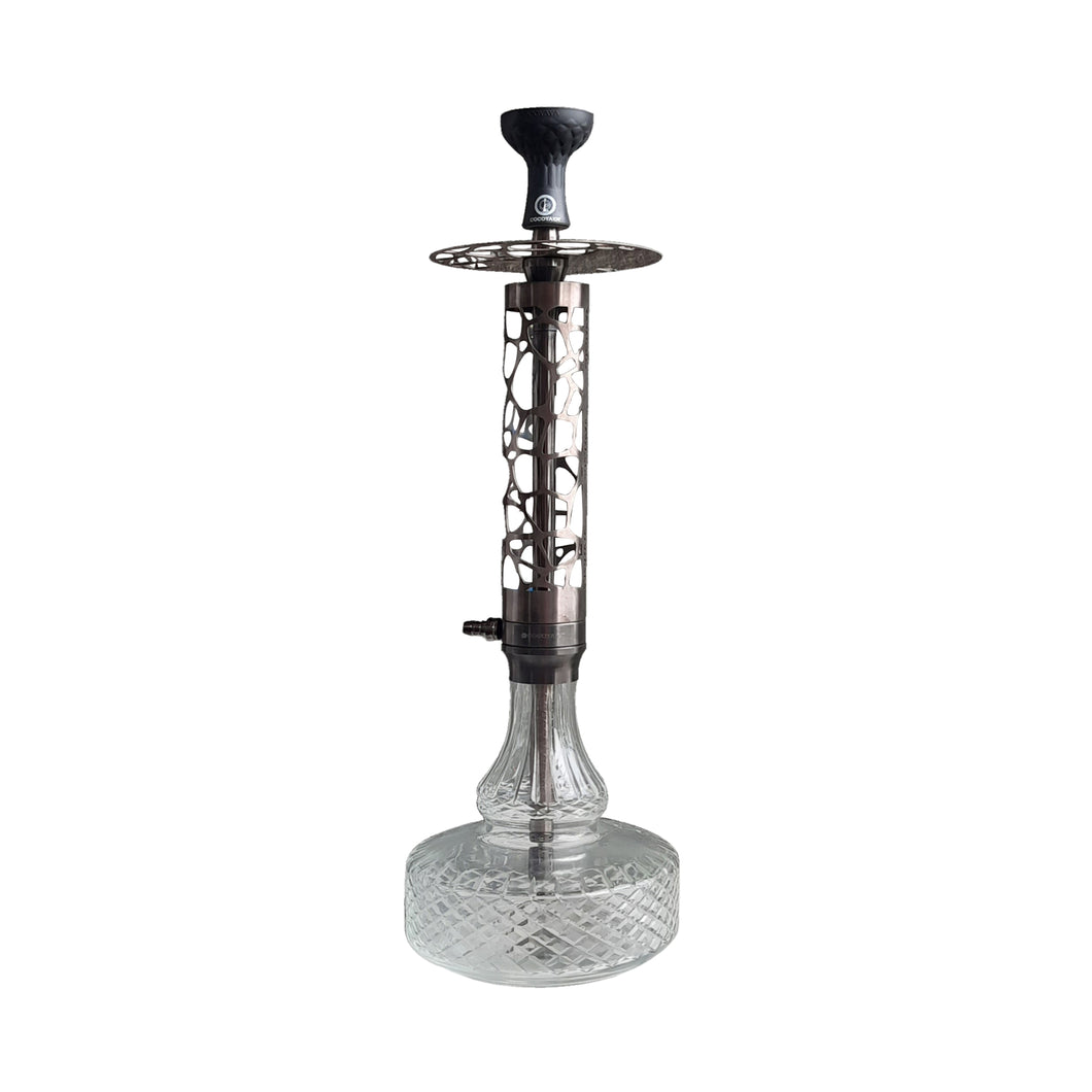 COCOYAYA Ferro Series Almavi Hookah Coffee ( Transparent Base ) With Bag