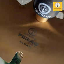 Load image into Gallery viewer, COCOYAYA Ferro Series Almavi Hookah Golden ( Dark Green Base ) With Bag

