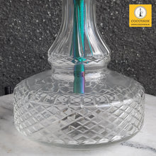 Load image into Gallery viewer, COCOYAYA Ferro Series Almavi Hookah Rainbow ( Transparent Base ) With Bag
