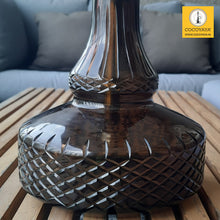 Load image into Gallery viewer, COCOYAYA Ferro Series Crucio Hookah Golden (Dark Grey Base) With Bag
