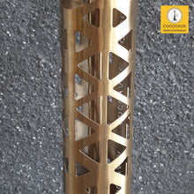 Load image into Gallery viewer, COCOYAYA Ferro Series Crucio Hookah Golden (Grey Base) With Bag
