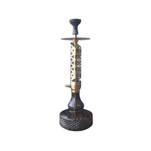 Load image into Gallery viewer, COCOYAYA Ferro Series Crucio Hookah Golden (Olive Green Base) With Bag
