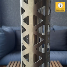 Load image into Gallery viewer, COCOYAYA Ferro Series Crucio Hookah Golden (Olive Green Base) With Bag
