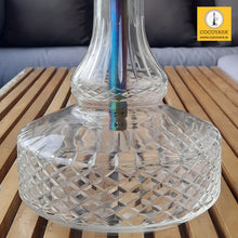 Load image into Gallery viewer, COCOYAYA Ferro Series Crucio Hookah Rainbow ( Transparent Base ) With Bag
