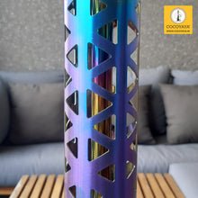 Load image into Gallery viewer, COCOYAYA Ferro Series Crucio Hookah Rainbow ( Transparent Base ) With Bag
