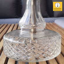 Load image into Gallery viewer, COCOYAYA Ferro Series Vivanta Hookah Golden ( Transparent Base ) With Bag
