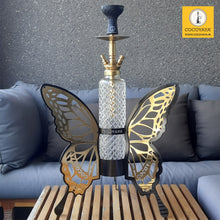 Load image into Gallery viewer, COCOYAYA Fly Series Butterfly Hookah Golden Black
