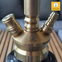 Load image into Gallery viewer, COCOYAYA Fly Series Devil Hookah Golden ( Black Base )
