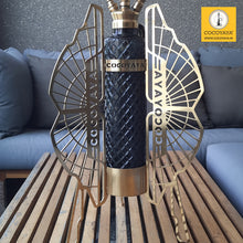 Load image into Gallery viewer, COCOYAYA Fly Series Martin Hookah Golden ( Dark Green Base )
