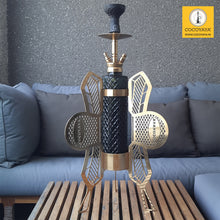 Load image into Gallery viewer, COCOYAYA Fly Series Monaco Hookah Golden ( Dark Green Base )
