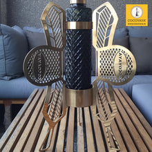 Load image into Gallery viewer, COCOYAYA Fly Series Monaco Hookah Golden ( Dark Green Base )
