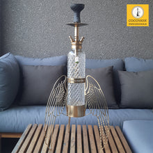 Load image into Gallery viewer, COCOYAYA Fly Series Vulchar Fly Hookah Golden (Transparent Base )
