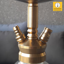 Load image into Gallery viewer, COCOYAYA Fly Series Vulchar Fly Hookah Golden (Transparent Base )
