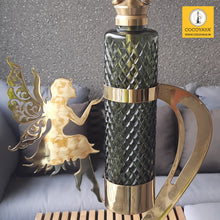 Load image into Gallery viewer, COCOYAYA Angel Fly Hookah Golden ( Dark Green Base )
