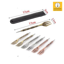Load image into Gallery viewer, COCOYAY 1496 Hookah Fork With Pecker Aluminum Foil Hole Puncher Two in One ( Colour May Vary )
