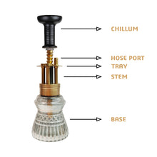 Load image into Gallery viewer, COCOYAYA Fuji Hookah Golden
