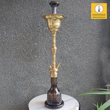 Load image into Gallery viewer, COCOYAYA Gamaliya Series Arabia Grande Hookah Golden (Dark Grey Base)
