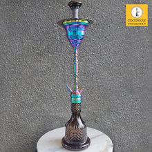 Load image into Gallery viewer, COCOYAYA Gamaliya Series Hani Hookah Rainbow (Dark Grey Base)
