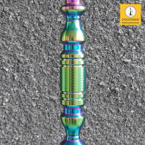 COCOYAYA Gamaliya Series Hani Hookah Rainbow (Dark Grey Base)
