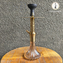 Load image into Gallery viewer, COCOYAYA Gambini Hookah Golden (Peach Base) With Bag
