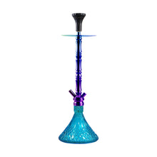 Load image into Gallery viewer, COCOYAYA King Series Genghis Blue Base Hookah Rainbow
