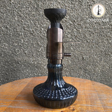 Load image into Gallery viewer, COCOYAYA Mini Ferro Series Gino Hookah Coffee (Ocean Blue Base) with Bag
