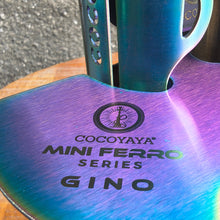 Load image into Gallery viewer, COCOYAYA Mini Ferro Series Gino Hookah Rainbow (Dark Purple Base) with Bag
