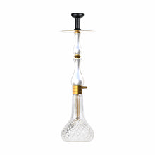 Load image into Gallery viewer, COCOYAYA Ottoman Series Ghazi Hookah Golden White (Transparent Base)
