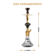 Load image into Gallery viewer, COCOYAY Bohemian Serie Angry Jo Hookah Golden
