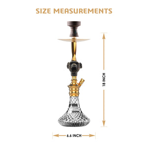 COCOYAY Bohemian Serie Angry Jo Hookah Golden