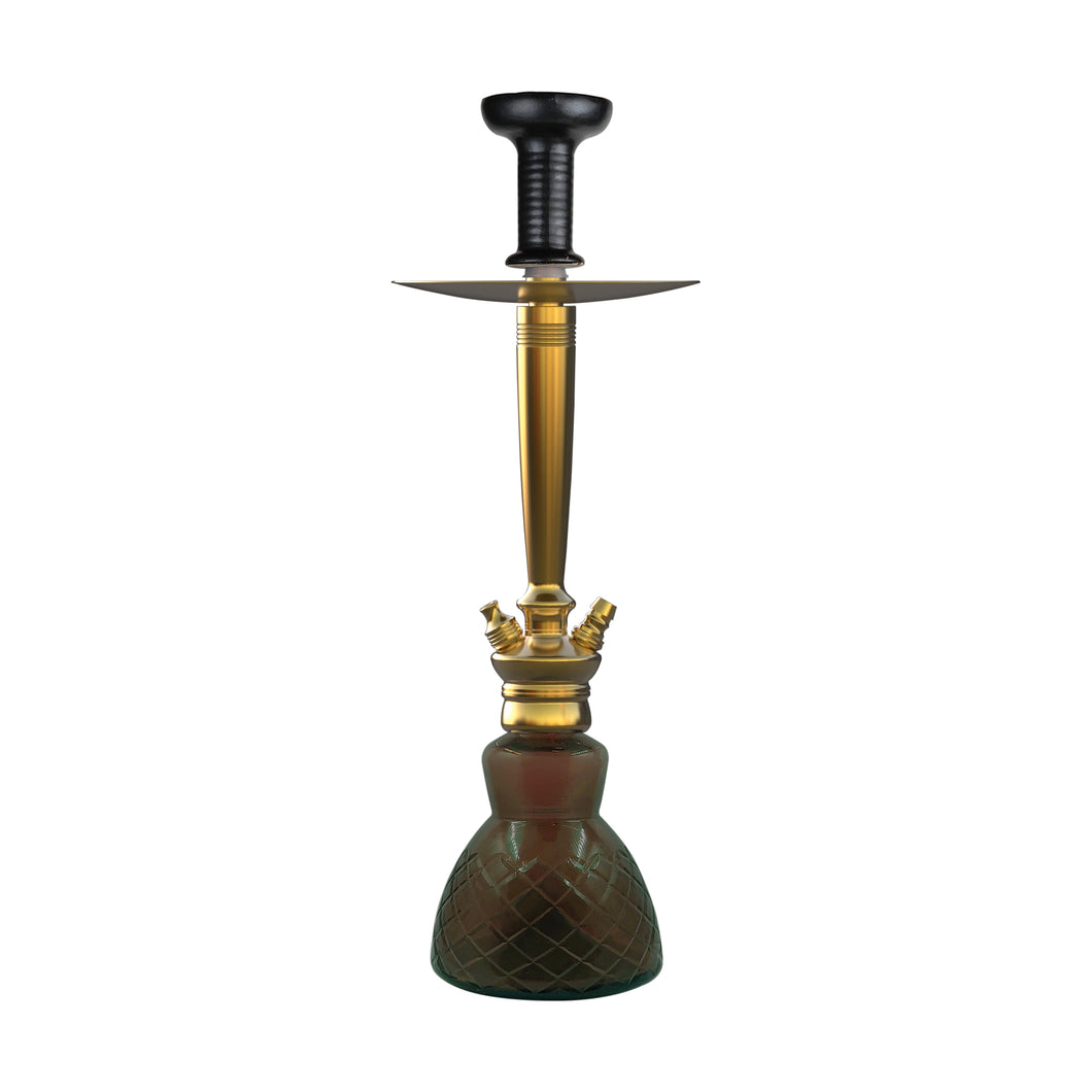COCOYAYA Prince Series Dino Hookah Golden ( Dark Grey )
