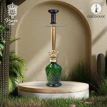 Load image into Gallery viewer, COCOYAYA Prince Series Dino Hookah Champagne ( Green Base )
