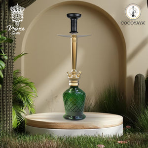 COCOYAYA Prince Series Dino Hookah Champagne ( Green Base )
