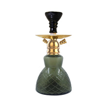 Load image into Gallery viewer, COCOYAYA X Series Hookah X13 Golden (Dark Grey Base)
