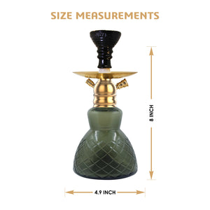 COCOYAYA X Series Hookah X13 Golden (Dark Grey Base)