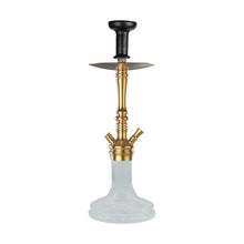 Load image into Gallery viewer, COCOYAYA Barcelona Hookah Golden (Transparent Base)(with bag)
