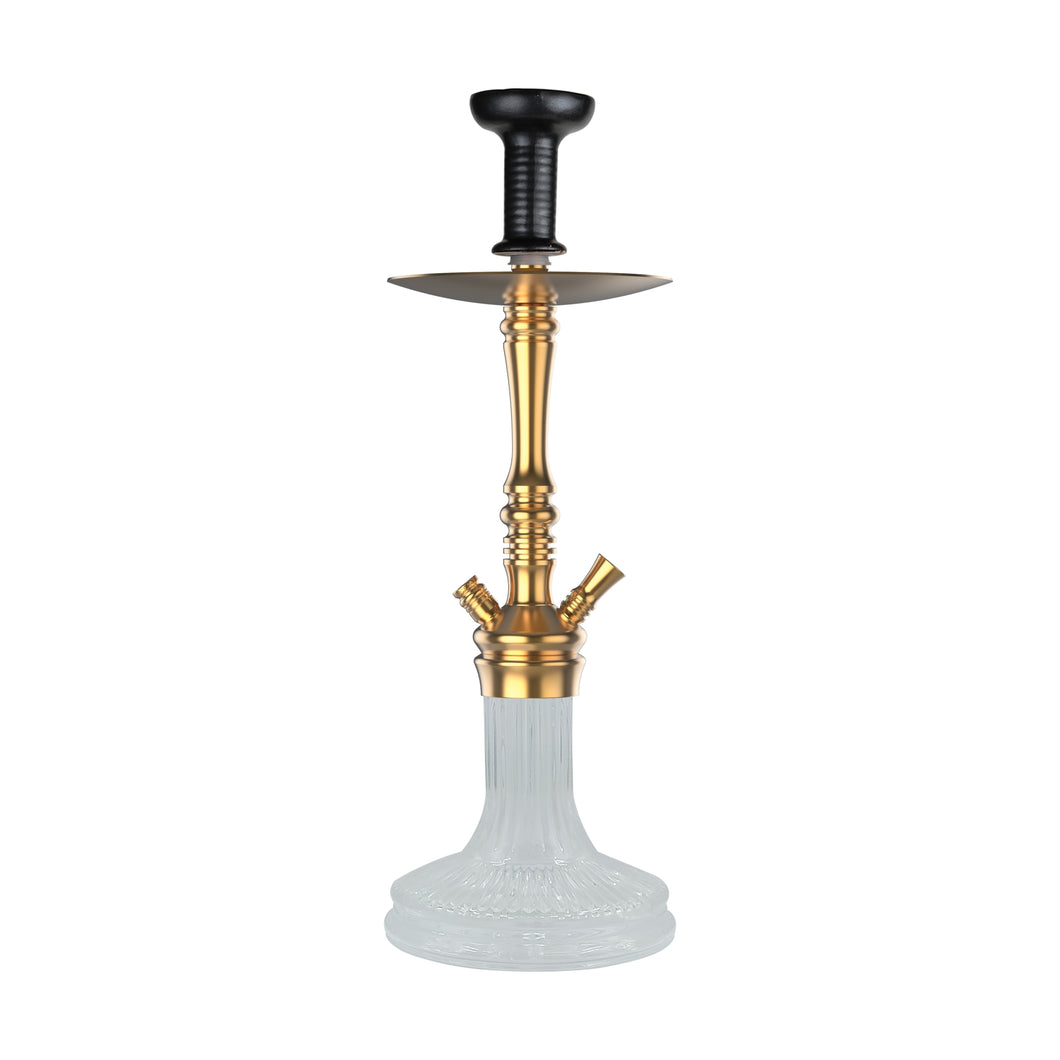 COCOYAYA Barcelona Hookah Golden (Transparent Base)(with bag)