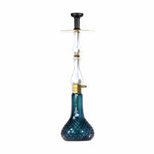 Load image into Gallery viewer, COCOYAYA Ottoman Series Ghazi Hookah Champagne White (Dark Blue Base)
