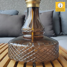 Load image into Gallery viewer, COCOYAYA King Series Greate Hookah Golden ( Grey Base )
