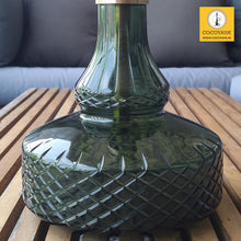 Load image into Gallery viewer, COCOYAYA King Series Greate Hookah Golden ( Dark Green Base ) With Bag
