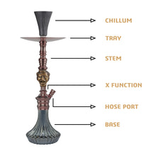 Load image into Gallery viewer, COCOYAYA Bohemian Series Gringo Shisha Hookah Coffee (Base Black)
