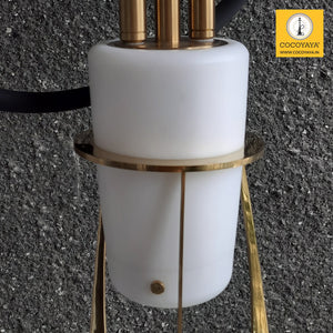 COCOYAYA Halo Hookah Golden White