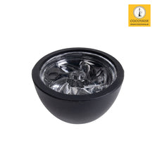 Load image into Gallery viewer, COCOYAYA Silicone Voto Glass Chillum Hookah Bowl Chillum Black
